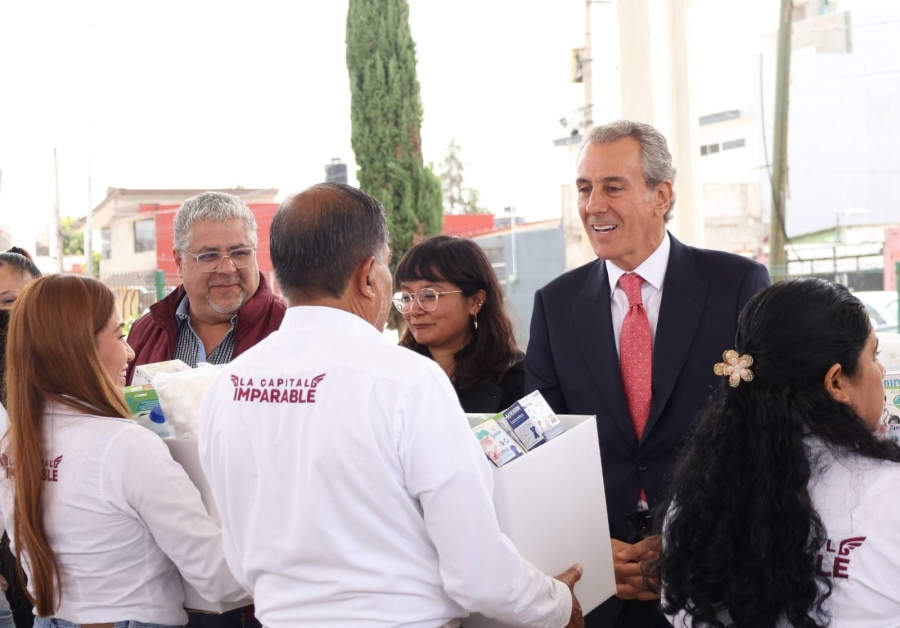 Encabeza Pepe Chedraui Jornada Integral Imparable para acercar servicios y apoyos a las familias poblanas