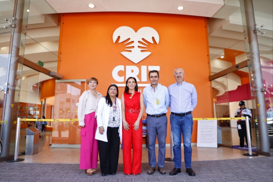 MariElise Budib visita instalaciones del CRIT Puebla