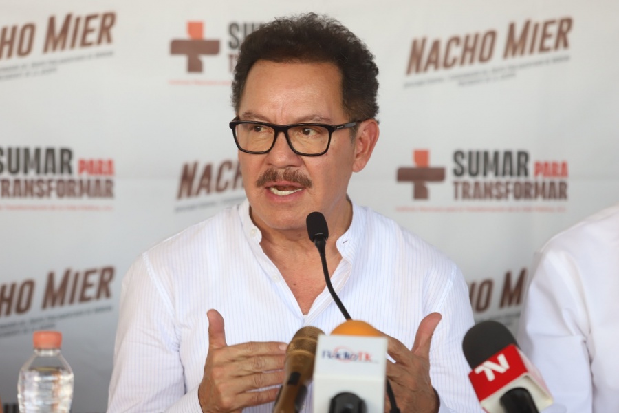 “Poblanos elegirán candidato”, coincide Ignacio Mier con AMLO