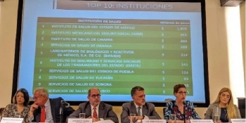 Revelan desv&iacute;o de recursos en salud