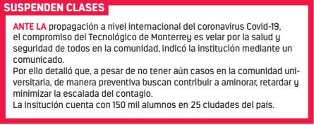 Ahora si...lleg&oacute; Coronavirus