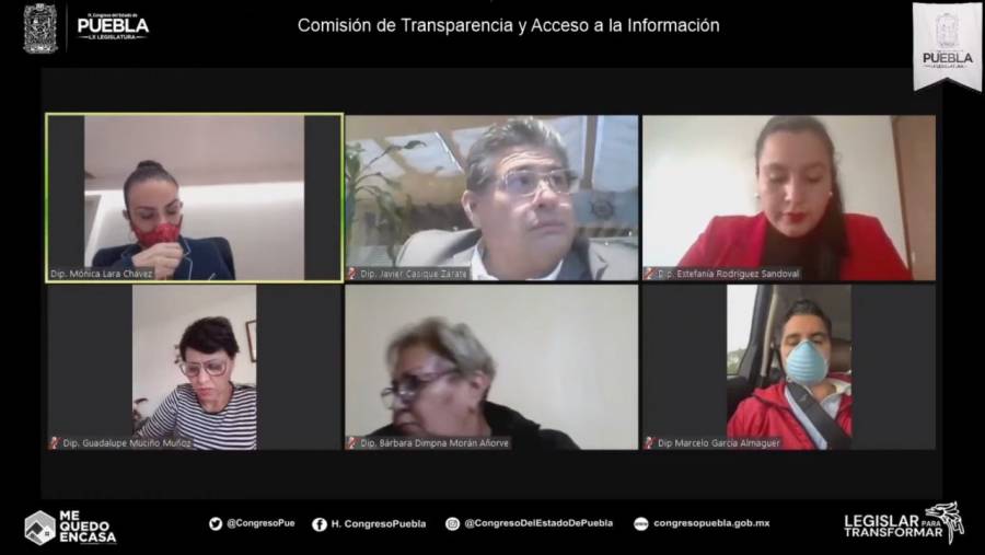 Aprueban en Comisión del Congreso del Estado terna de aspirantes a comisionada o comisionado del ITAIPUE