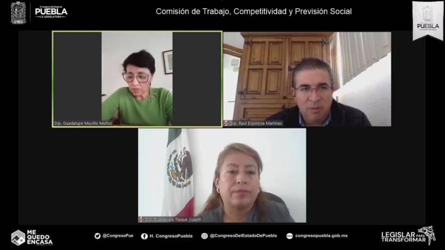 En comisión del Congreso aprueban reformas a la Ley del Primer Empleo del Estado de Puebla