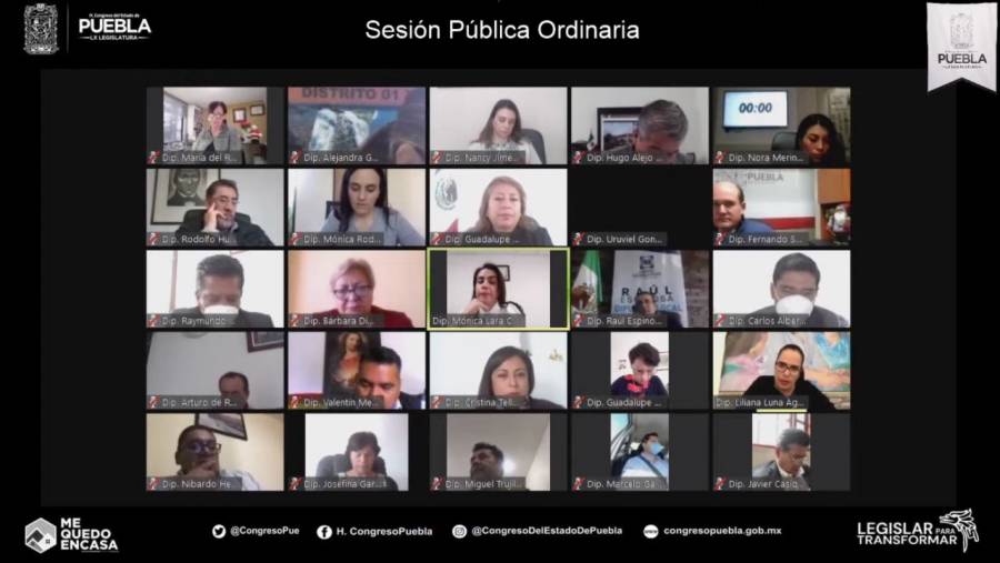 Aprueba Pleno del Congreso del Estado Puntos de Acuerdo para fortalecer acciones y medidas contra Covid-19
