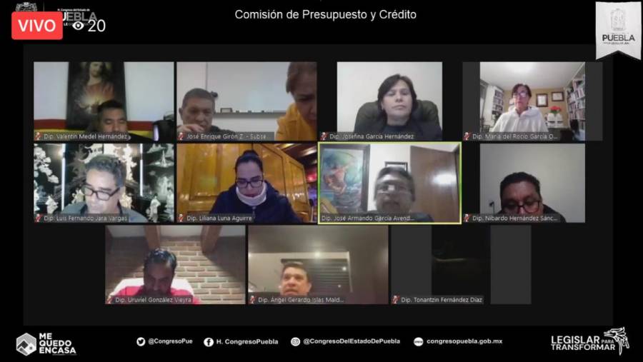 Aprueban en Comisi&oacute;n de la LX Legislatura, proyecto de dictamen de la Ley de Egresos del Estado de Puebla 2021