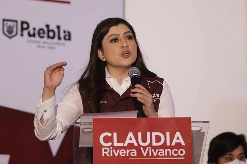 Claudia Rivera confirma que buscará la reelección en el Ayuntamiento de Puebla