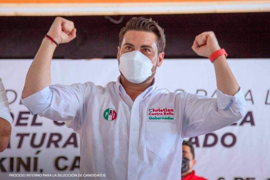 Toma ventaja Christian Castro a Sansores en Campeche