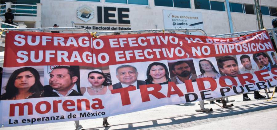 Morena, sin seis candidatos a diputados locales