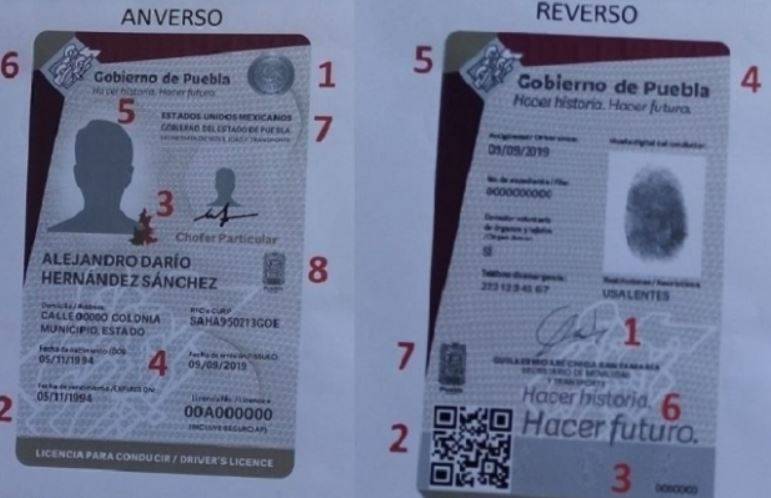 Alistan licencias de conducir digitales en Puebla