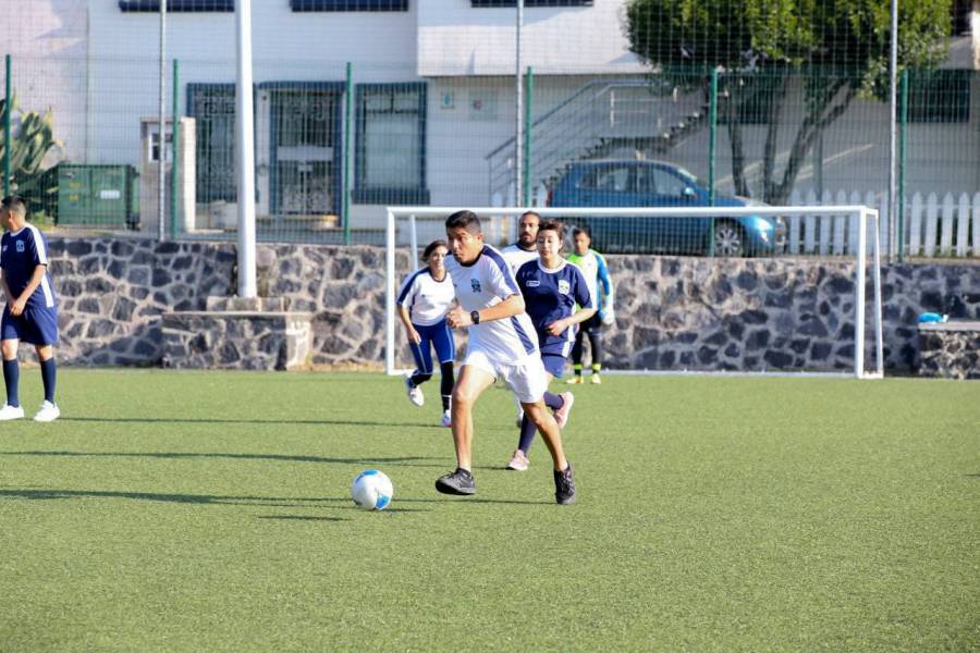 Torneo futbolero se jugará en el Zócalo de Puebla