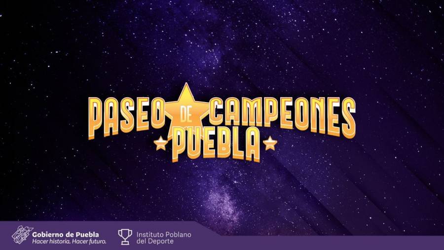 Inicia “Paseo de Campeones Puebla” con 13 figuras poblanas