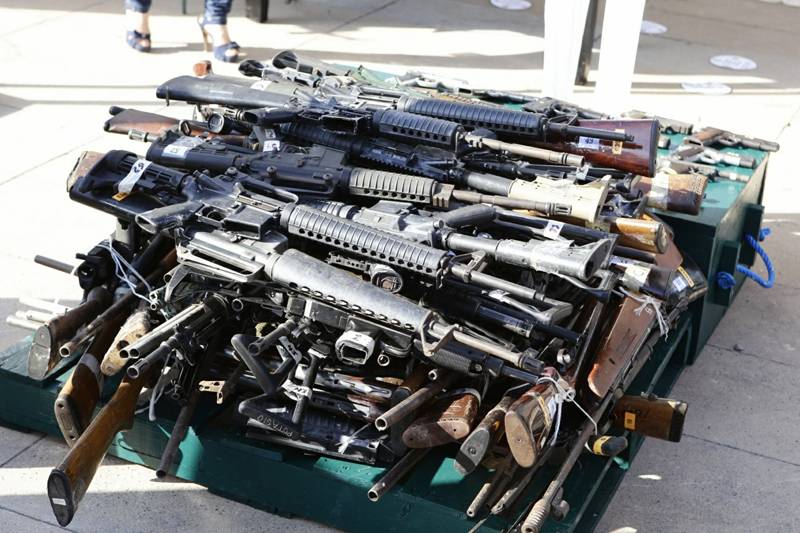 Guardia Nacional decomisa menos  armas que la Policía Federal