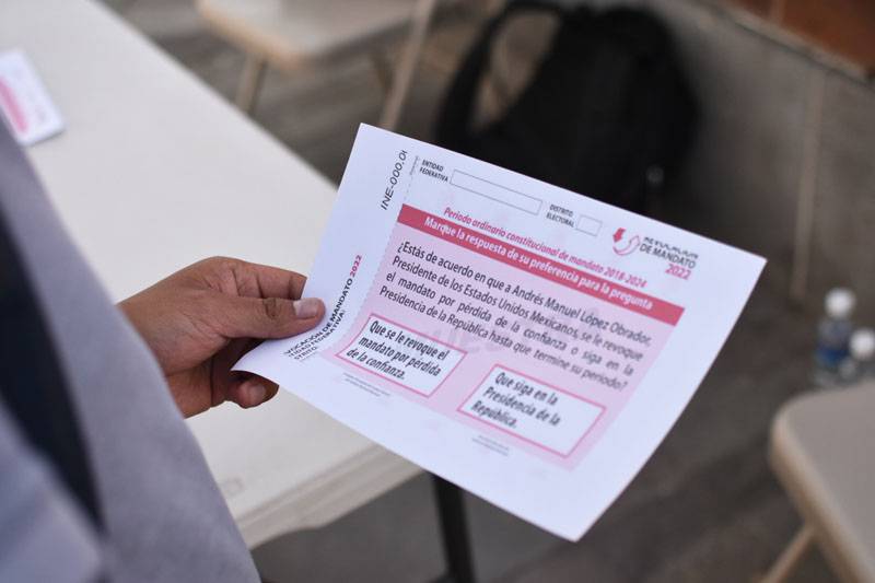 Inician preparativos para Proceso de Revocaci&oacute;n