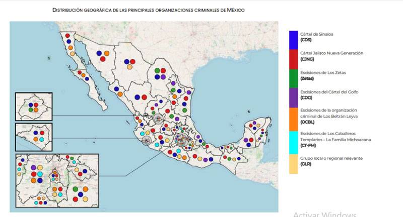 Operan dos cárteles en Puebla