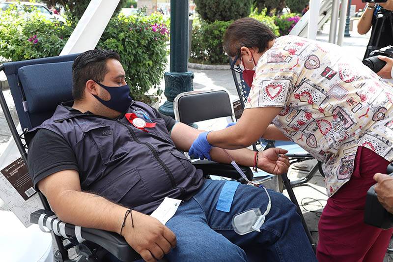 En Puebla, 3.5% de donaciones de sangre son voluntarias