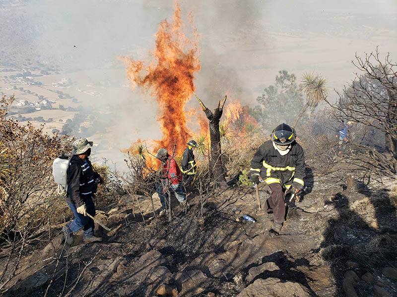 Puebla, séptima entidad con más incendios forestales