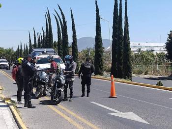 Inicia operativo “Motociclista Seguro” en Atlixco