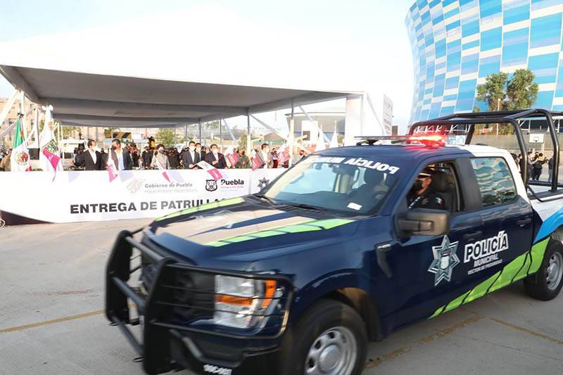 Refuerzan seguridad con 155 patrullas en Puebla