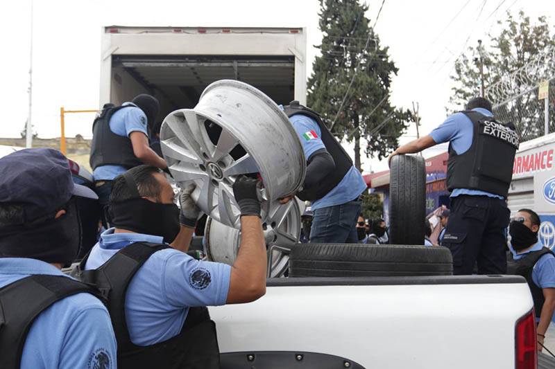 Puebla registra 3 robos de autopartes cada día