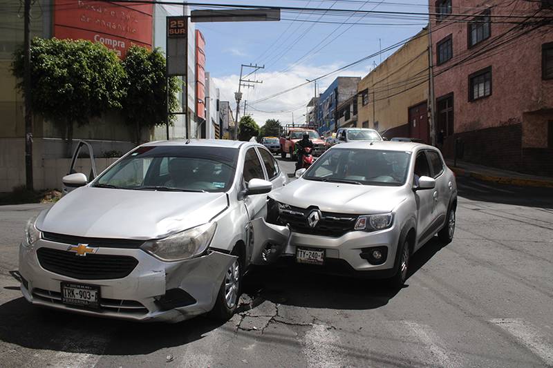 Aumentan 16% accidentes de tránsito en Puebla: Inegi