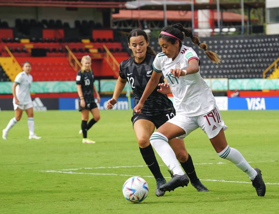 México y Nueva Zelanda empatan en Mundial femenino Sub-20 de Costa Rica