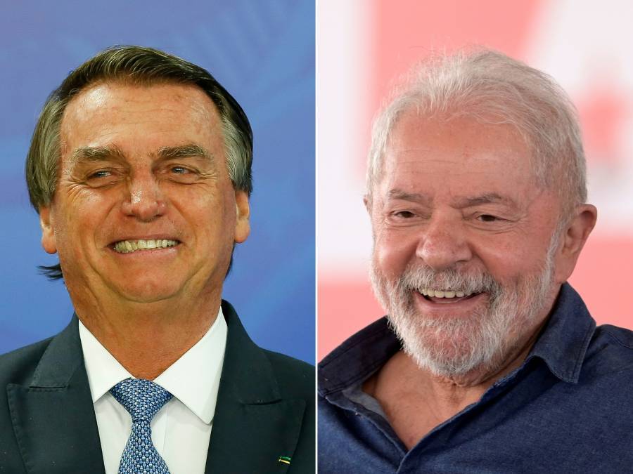 Lula mantiene amplio liderazgo pero Bolsonaro avanza en disputa electoral, según encuesta