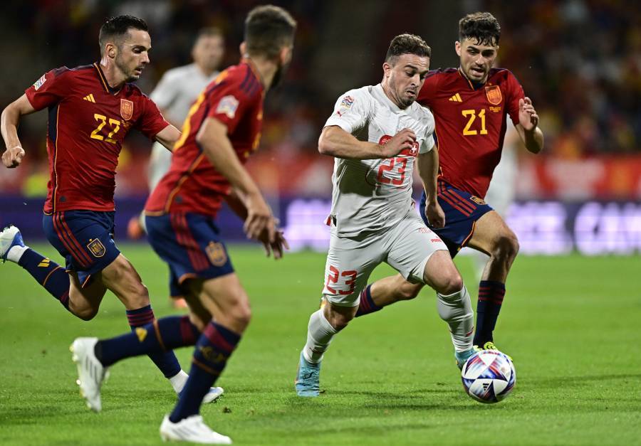 Suiza sorprende a España 2-1 en la Liga de Naciones