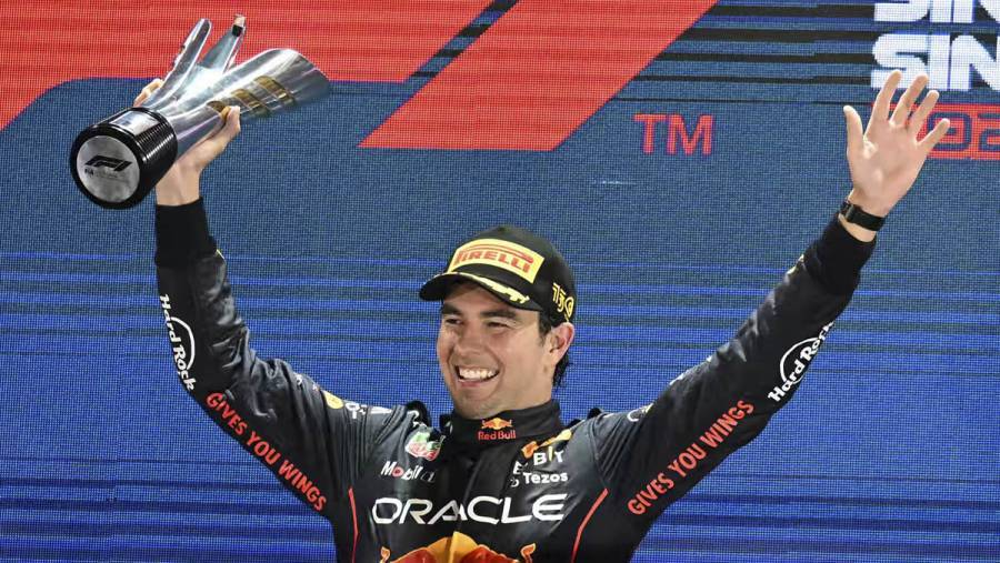 Este es el cuarto triunfo de Checo Pérez ganó el GP de Singapur