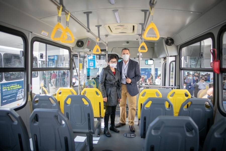 Con nueva ruta y unidades, mejoran la movilidad de estudiantes BUAP