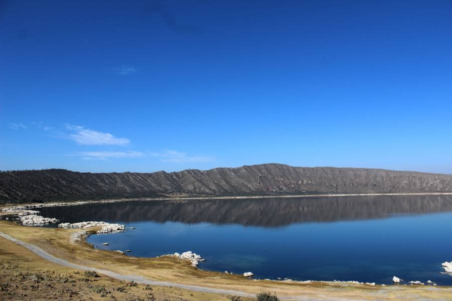 Gobierno estatal planea desarrollo de Ecoparque de Alchichica