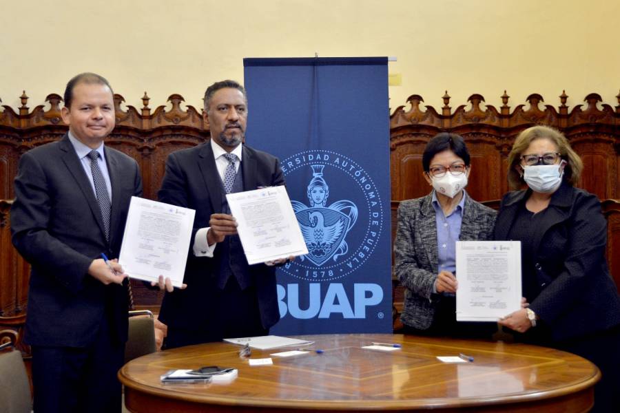 Firma la BUAP convenio con Prodecon