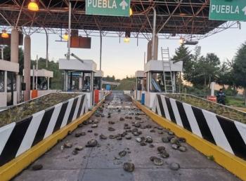 Denunciar&aacute;n vandalismo de normalistas de Teteles