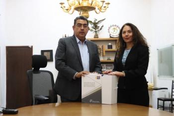 Recibe Congreso del Estado proyecto del Paquete Económico de Puebla 2023