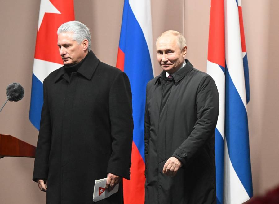Se reúnen Putin y Díaz-Canel en Rusia; impulsan diálogo político