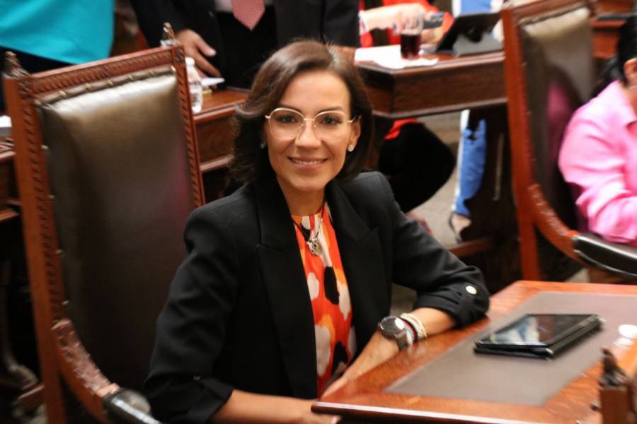 Mónica Silva descarta dejar su curul en el Congreso local