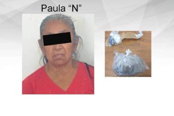 Detienen a mujer de 67 años por intentar ingresar heroína y mariguana a prisión de Morelos