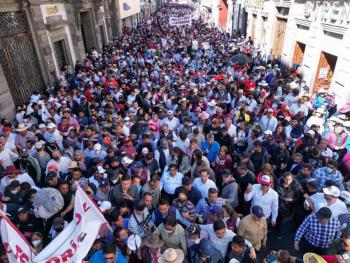 Puebla, epicentro nacional de apoyo a López Obrador
