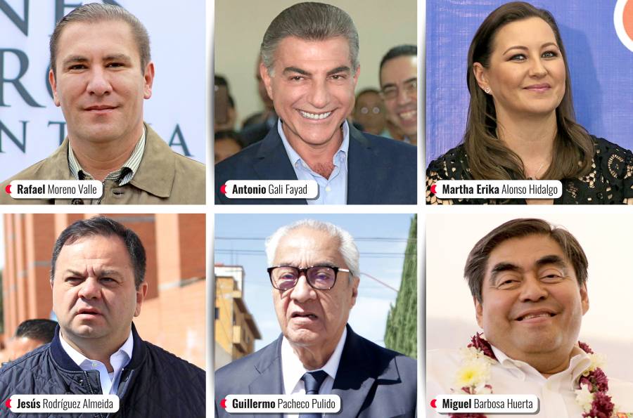 Puebla sumará ocho gobernadores en seis años