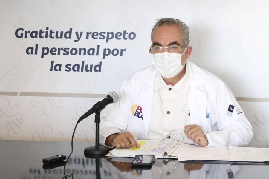 Puebla registra 728 casos activos de Covid-19