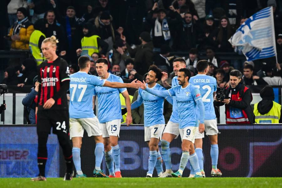 Serie A: Milan terminado goleado por la Lazio y se aleja del Napoli