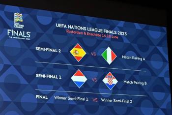 Países Bajos-Croacia y España-Italia en semifinales de la UEFA Nations League