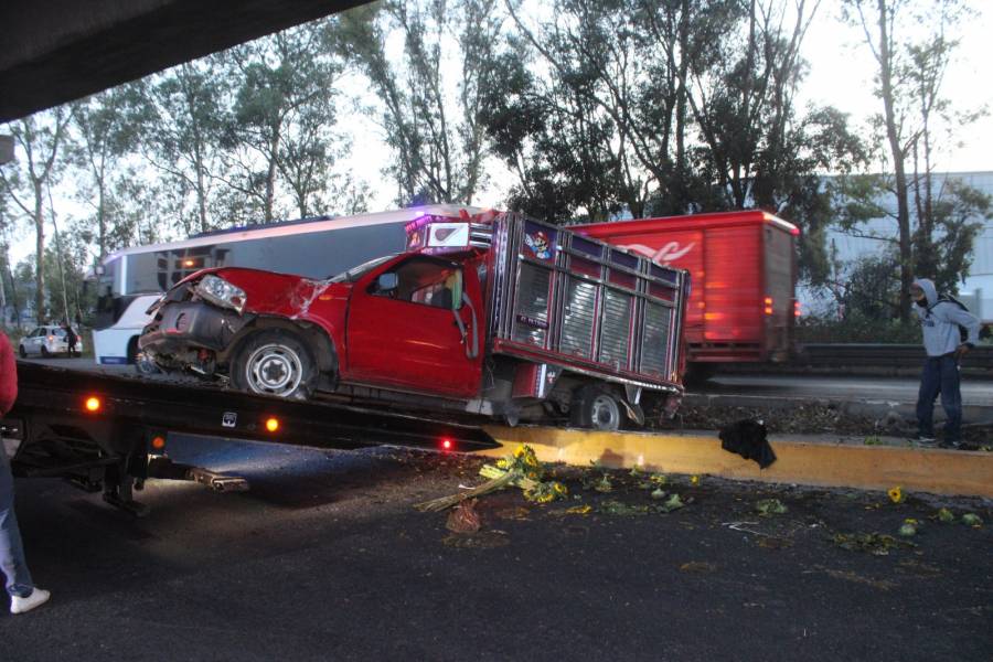 Registra autopista Puebla-México dos accidentes viales cada mes