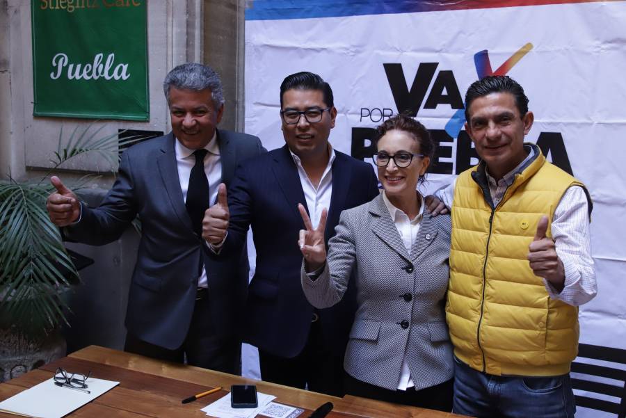 A final de año, Va por Puebla definirá catálogo de candidatos para 2024