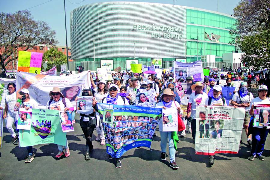 8M, día de lucha y protesta para madres buscadoras