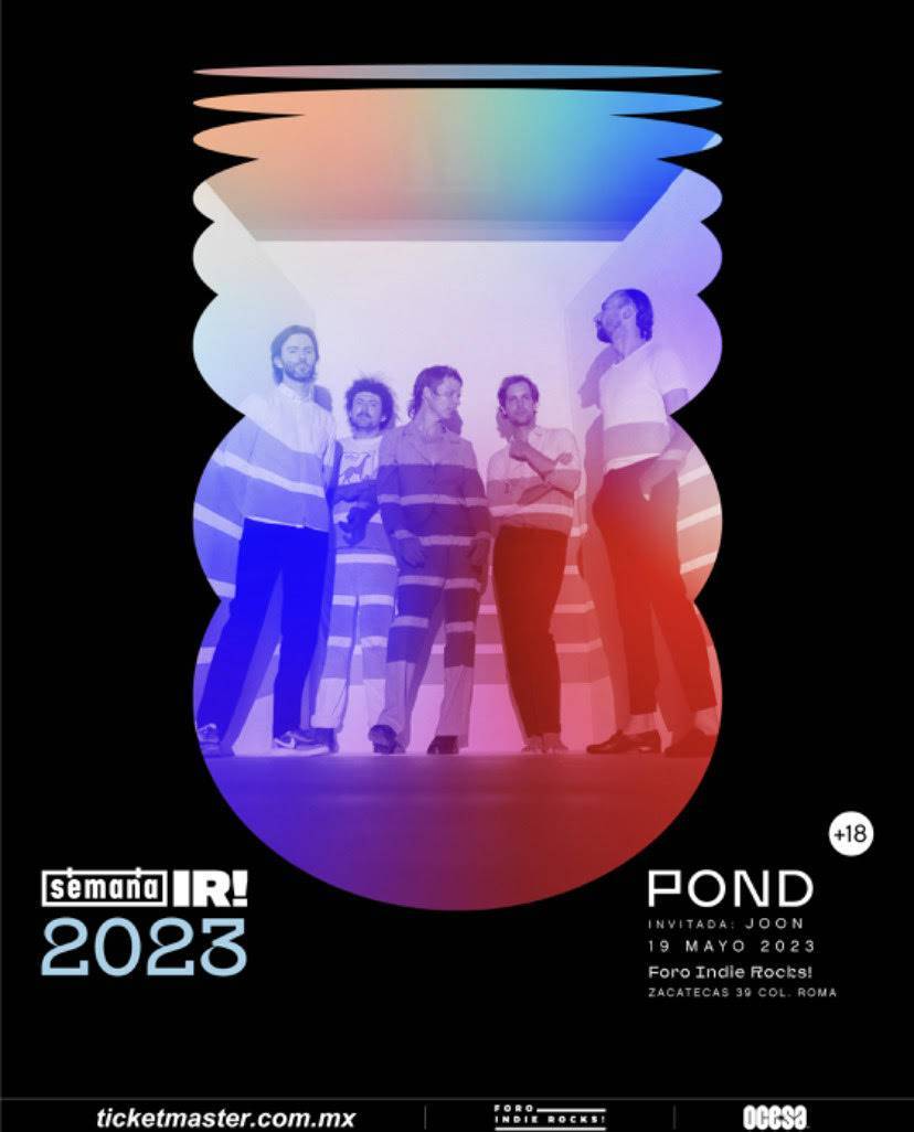 Pond anuncia regreso a la Ciudad de México 21 March 2023