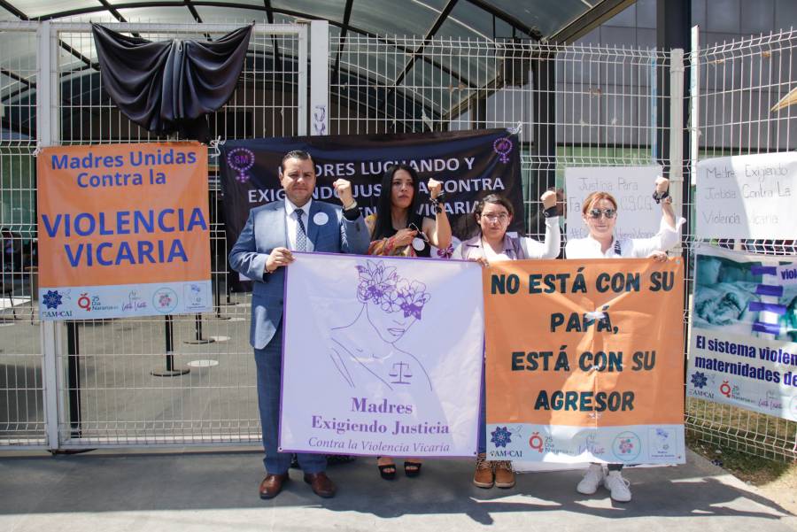 Denuncian que jueces no aplican la ley para castigar la violencia vicaria en Puebla
