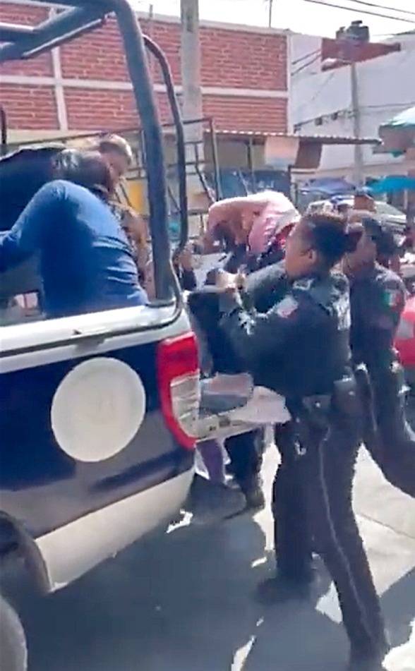 Acusan abuso policiaco contra mujeres en Izúcar