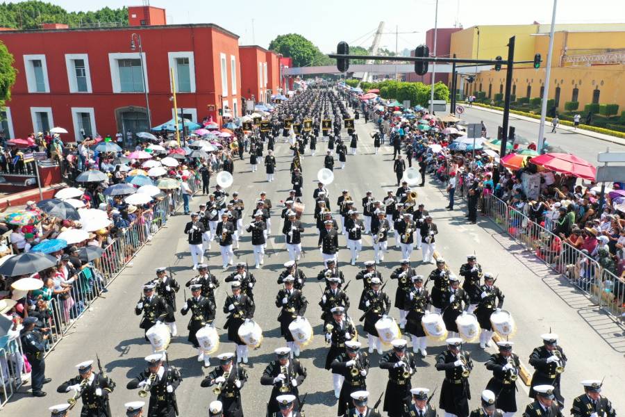 Prevén 12 mil participantes en desfile del 5 de Mayo