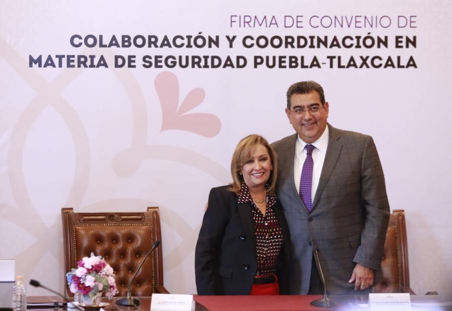 Puebla y Tlaxcala acuerdan colaboración en seguridad