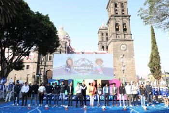 Lista la imagen oficial del Campeonato Mundial de Fútbol 7 Puebla 2023